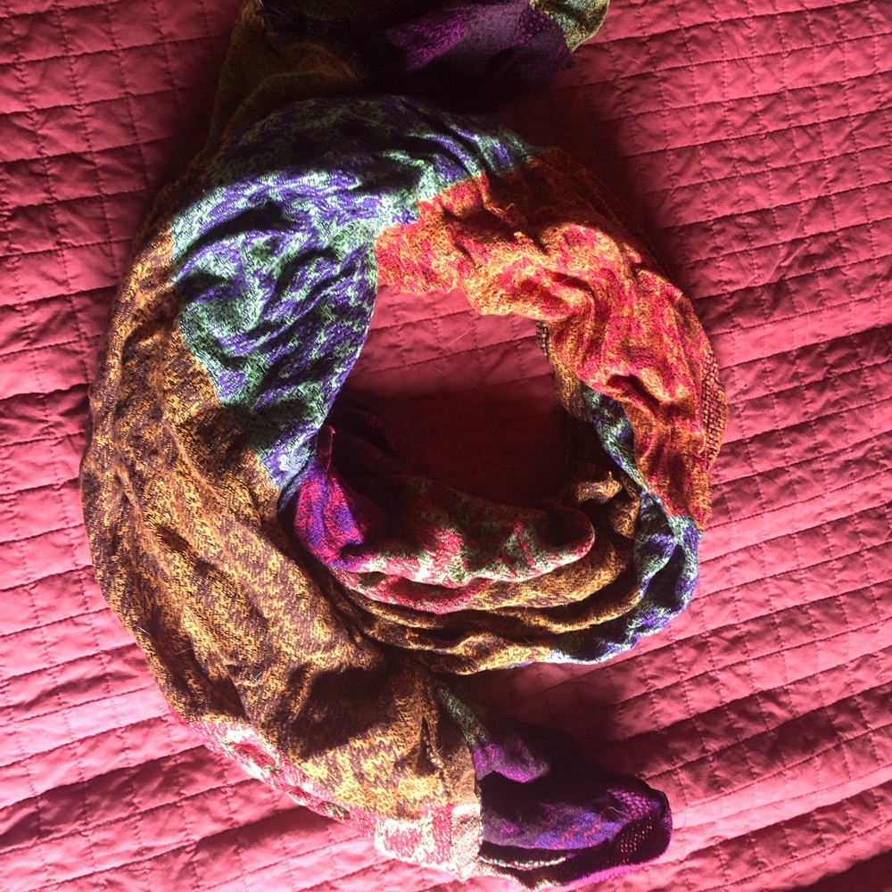 Multi colored scarf
